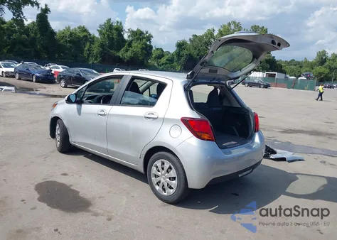2015 Toyota Yaris L из США, поврежденный, VIN VNKKTUD30FA032159